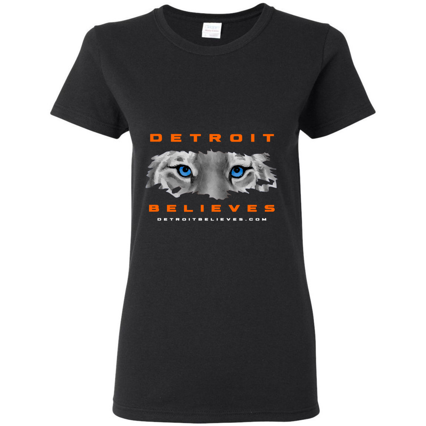 TIGER EYES Detroit Baseball Women's T-Shirt