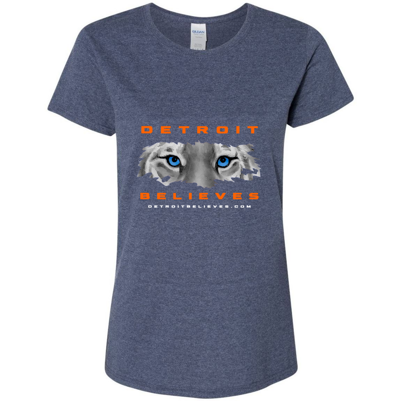 TIGER EYES Detroit Baseball Women's T-Shirt