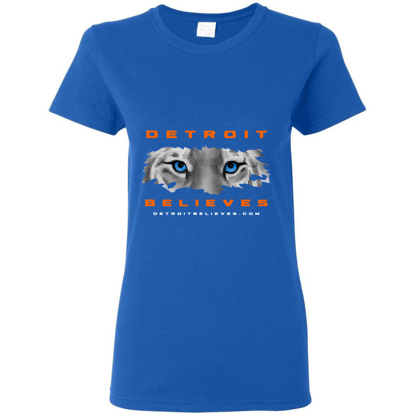 TIGER EYES Detroit Baseball Women's T-Shirt
