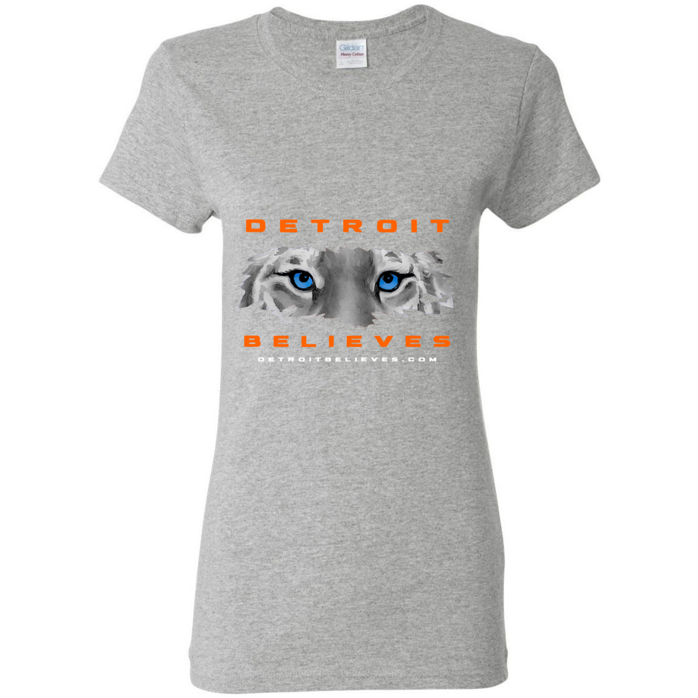 TIGER EYES Detroit Baseball Women's T-Shirt