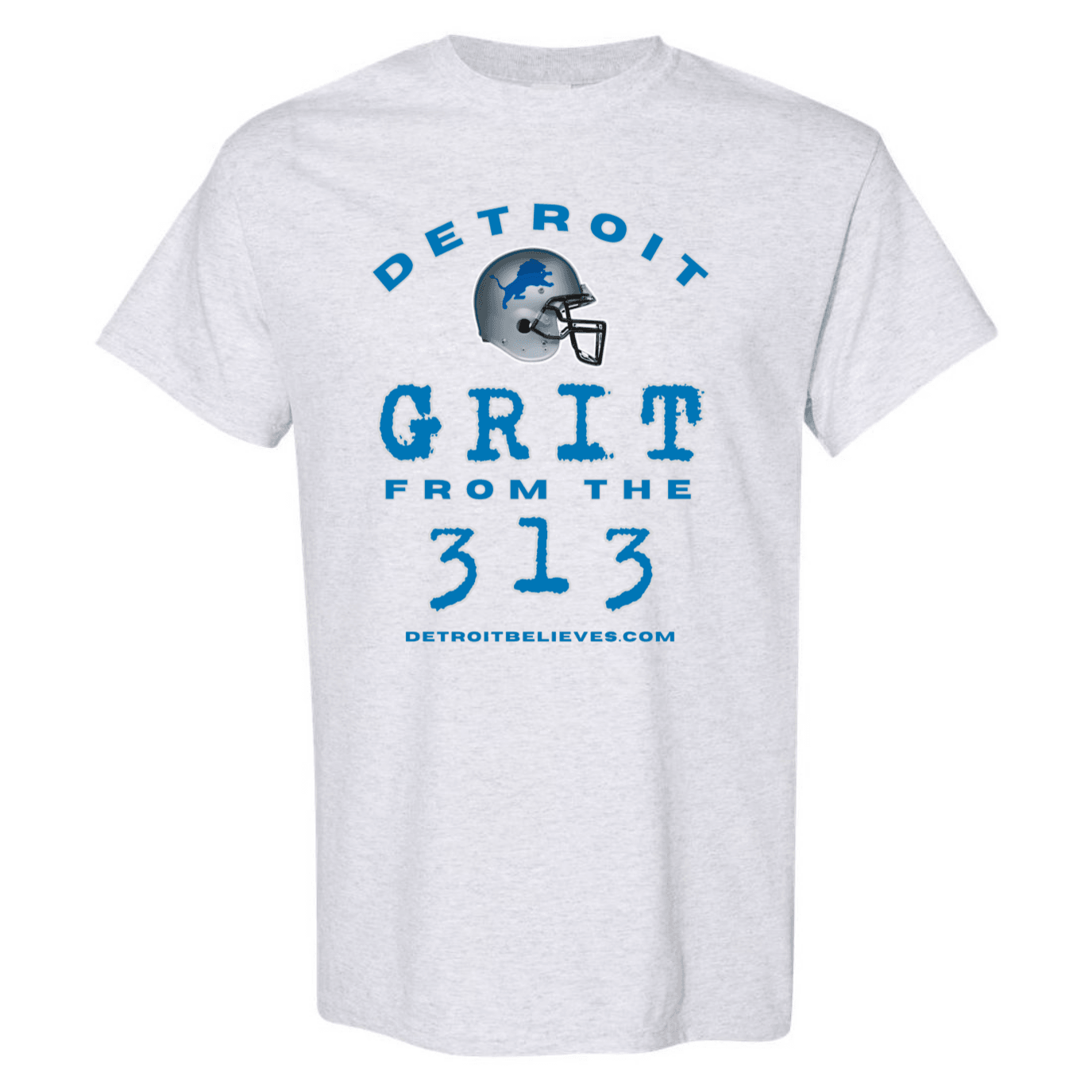 GRIT 313 Detroit Football Mens T-Shirt