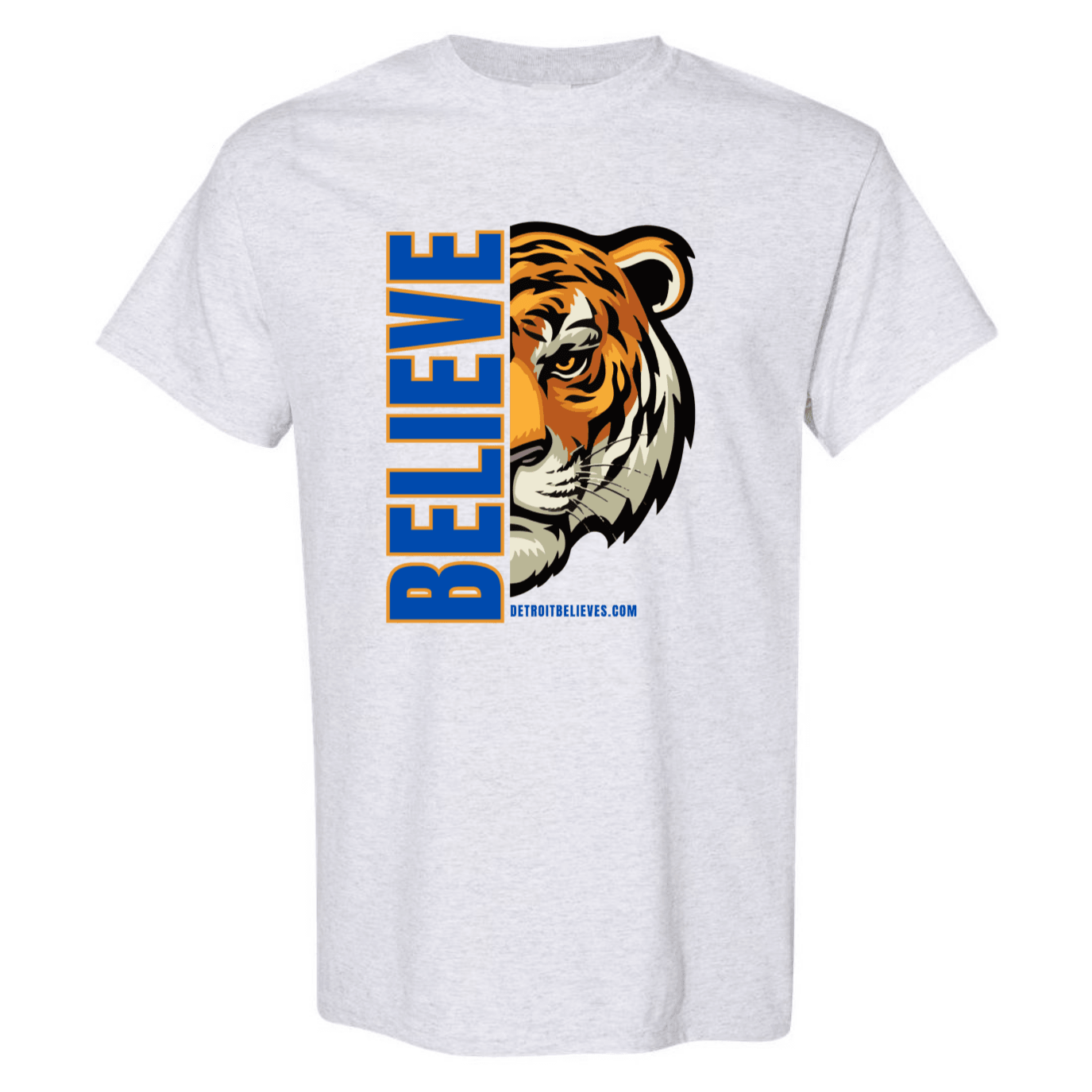 BELIEVE TIGER Detroit Baseball Mens T-Shirt