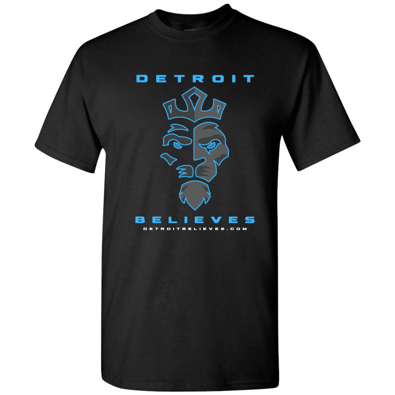 DETROIT BELIEVES Detroit Football Mens T-Shirt