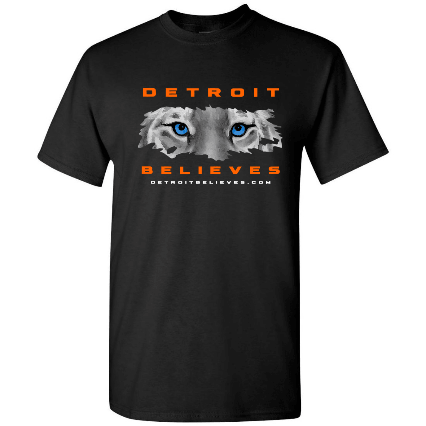 TIGER EYES Detroit Baseball Mens T-Shirt