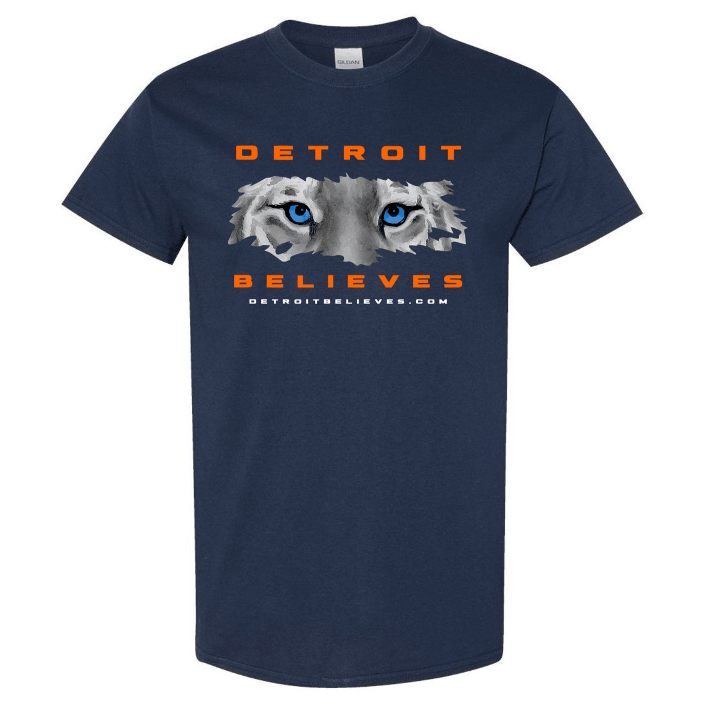 TIGER EYES Detroit Baseball Mens T-Shirt