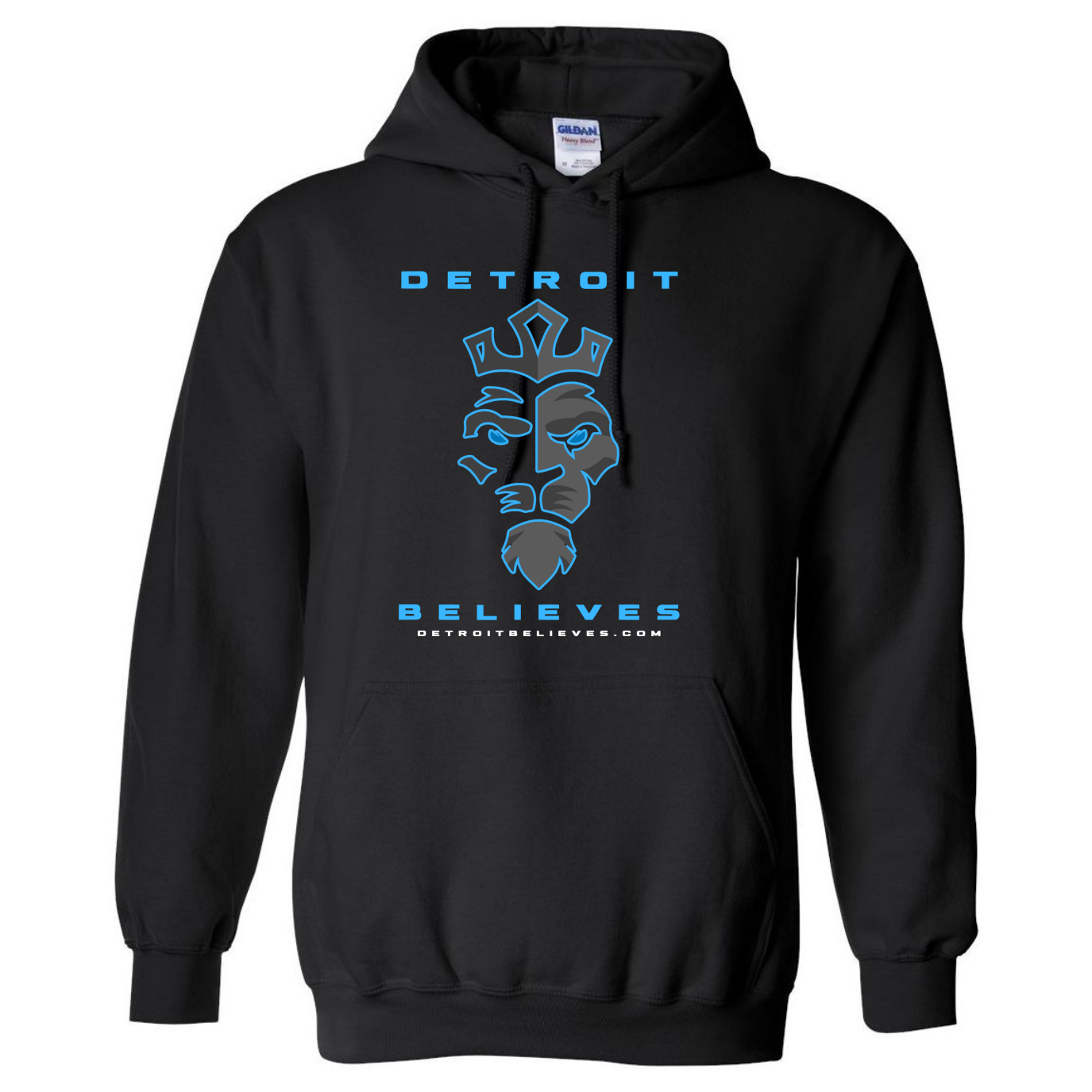 DETROIT BELIEVES Detroit Football Mens Hoodie