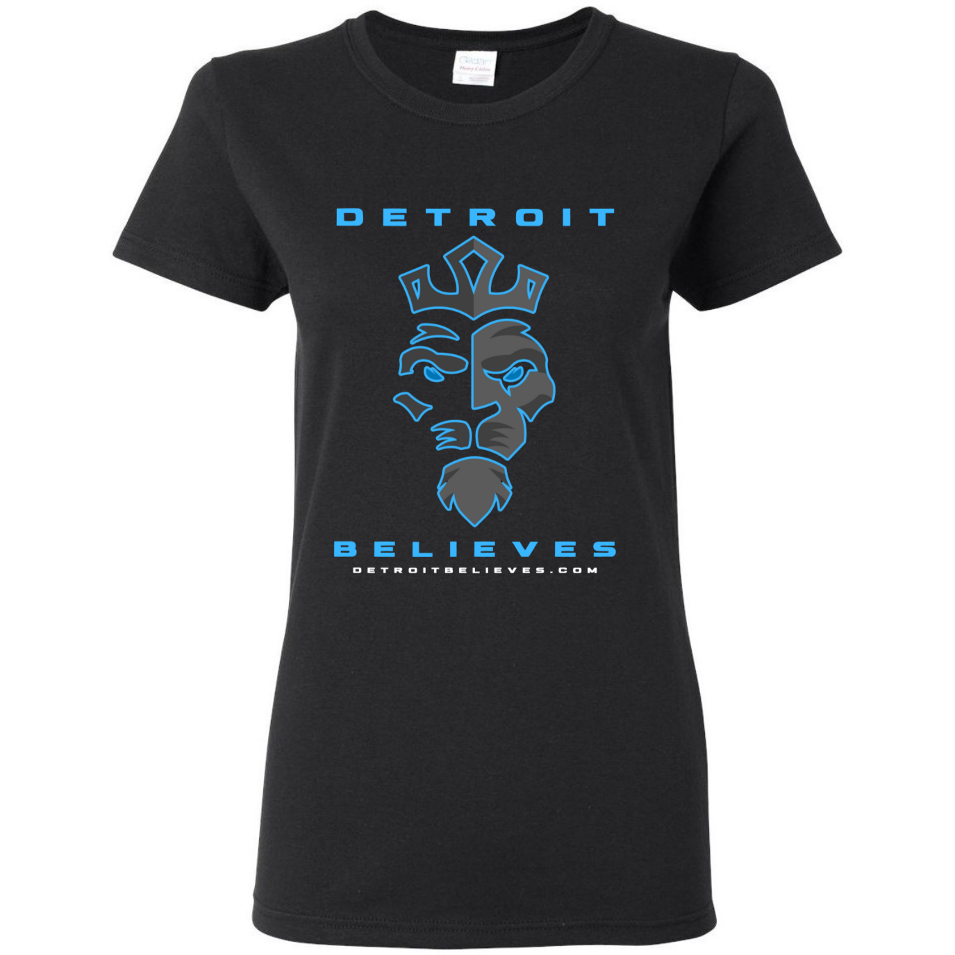 DETROIT BELIEVES Detroit Football Womens T-Shirt