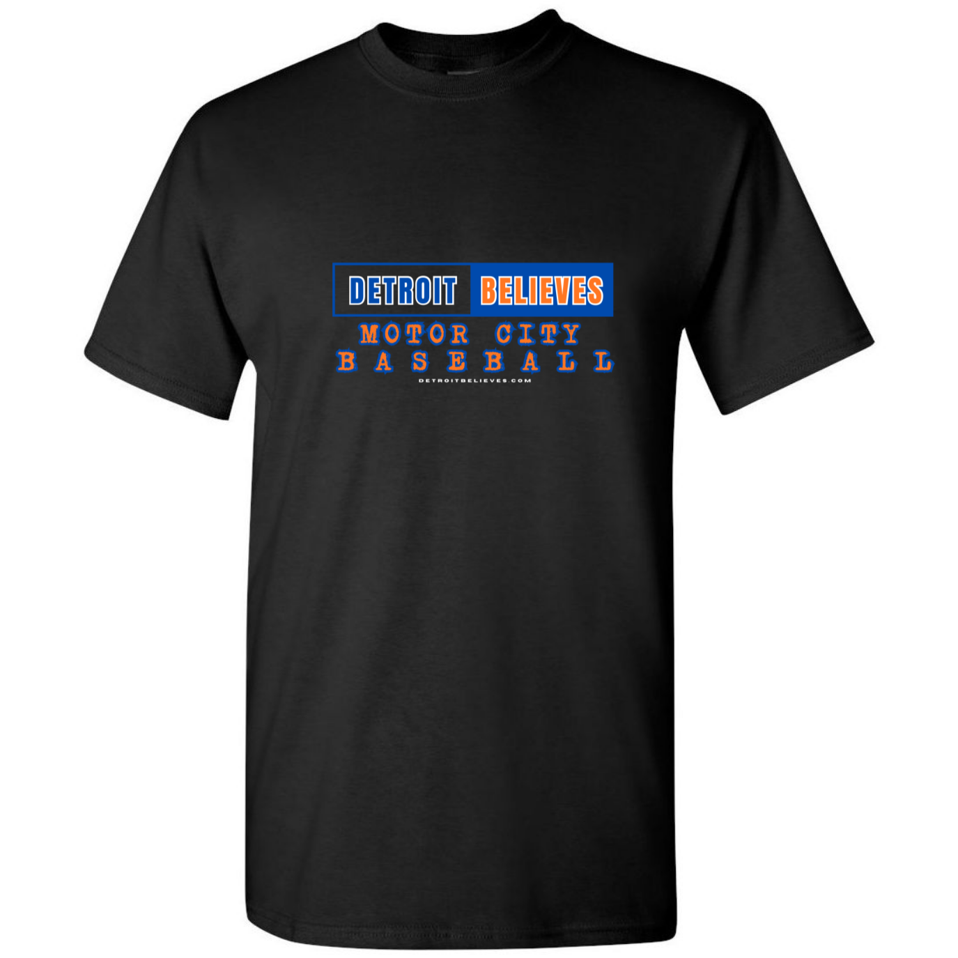 MOTOR CITY Detroit Baseball Mens T-Shirt