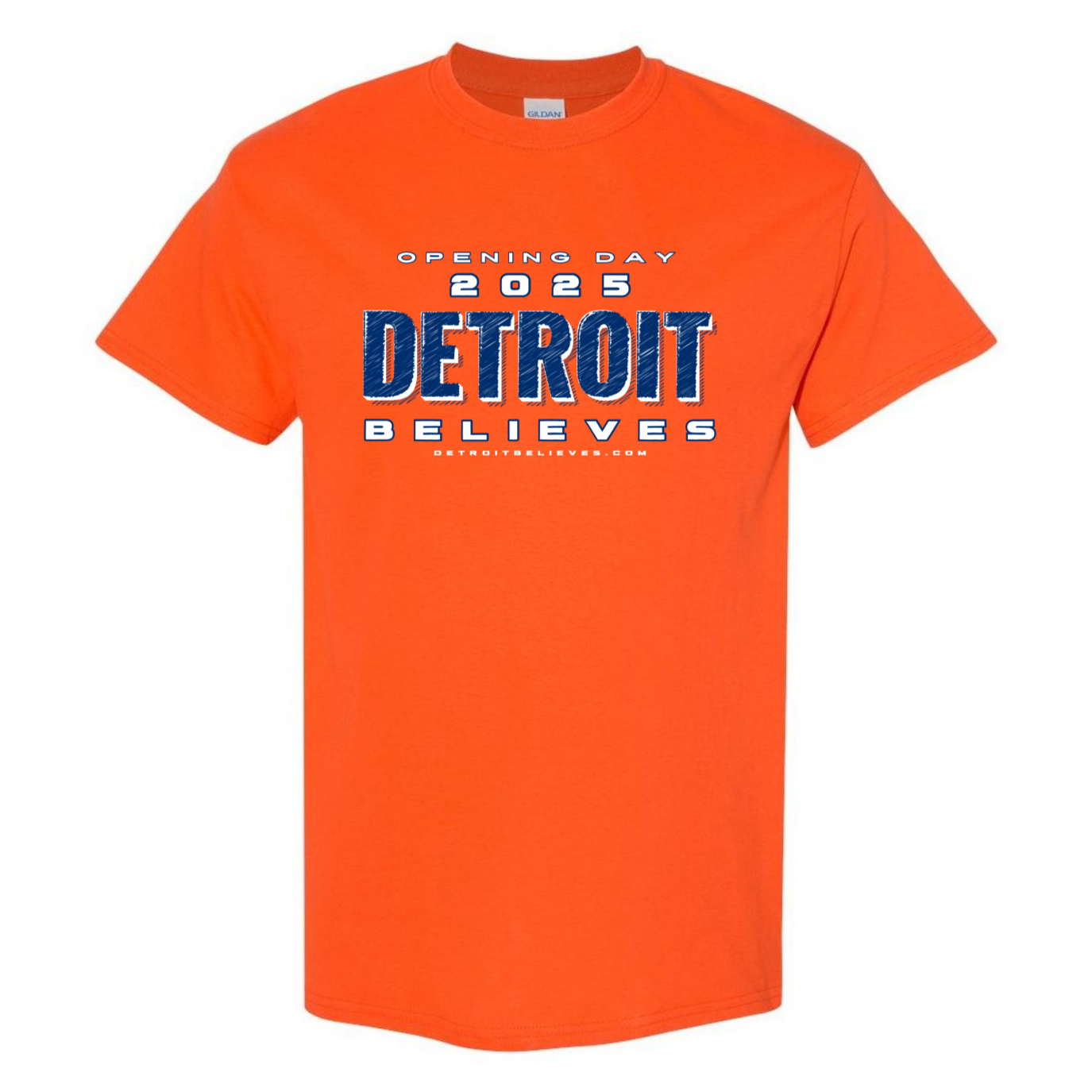 OPENING DAY Detroit Baseball Mens T-Shirt