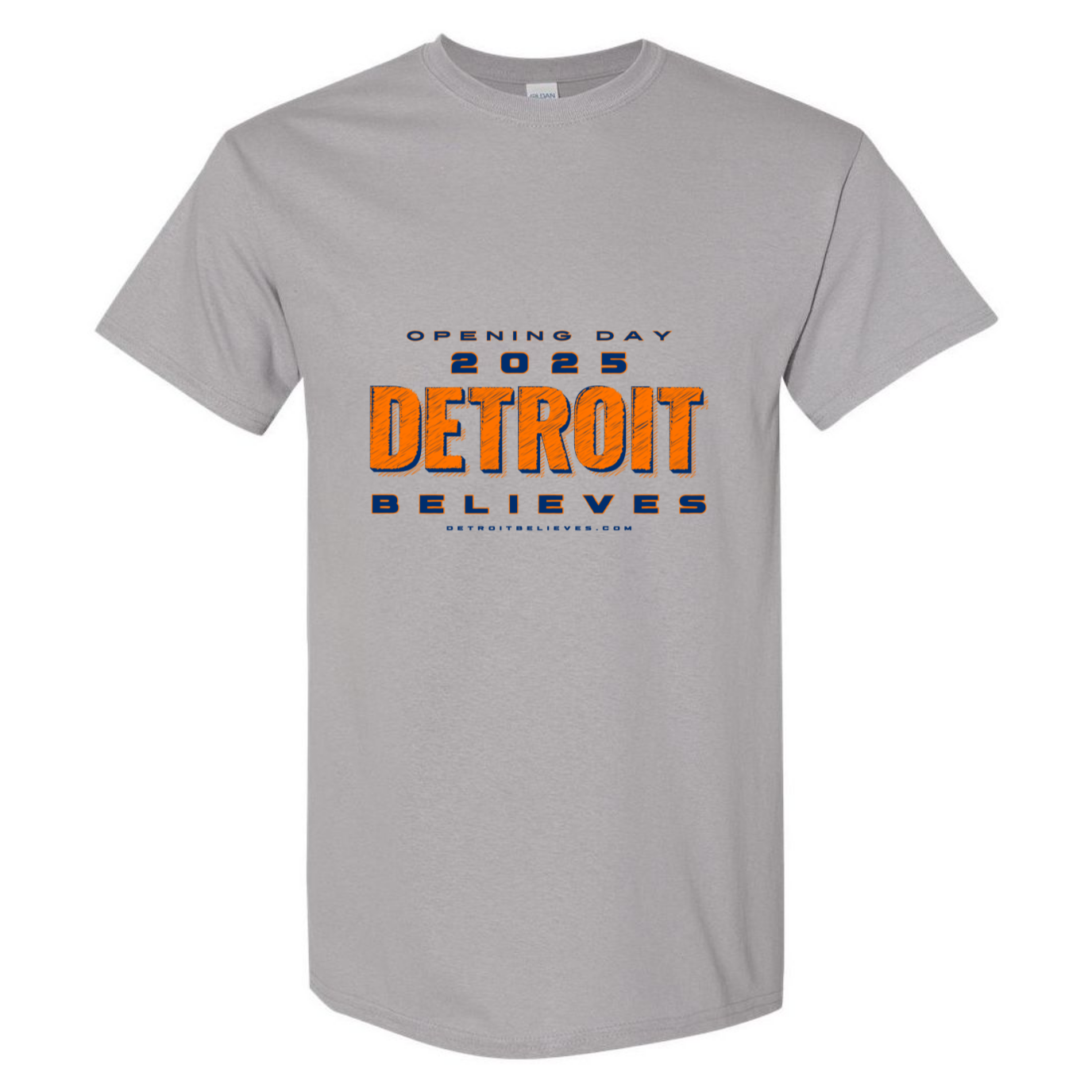 OPENING DAY Detroit Baseball Mens T-Shirt