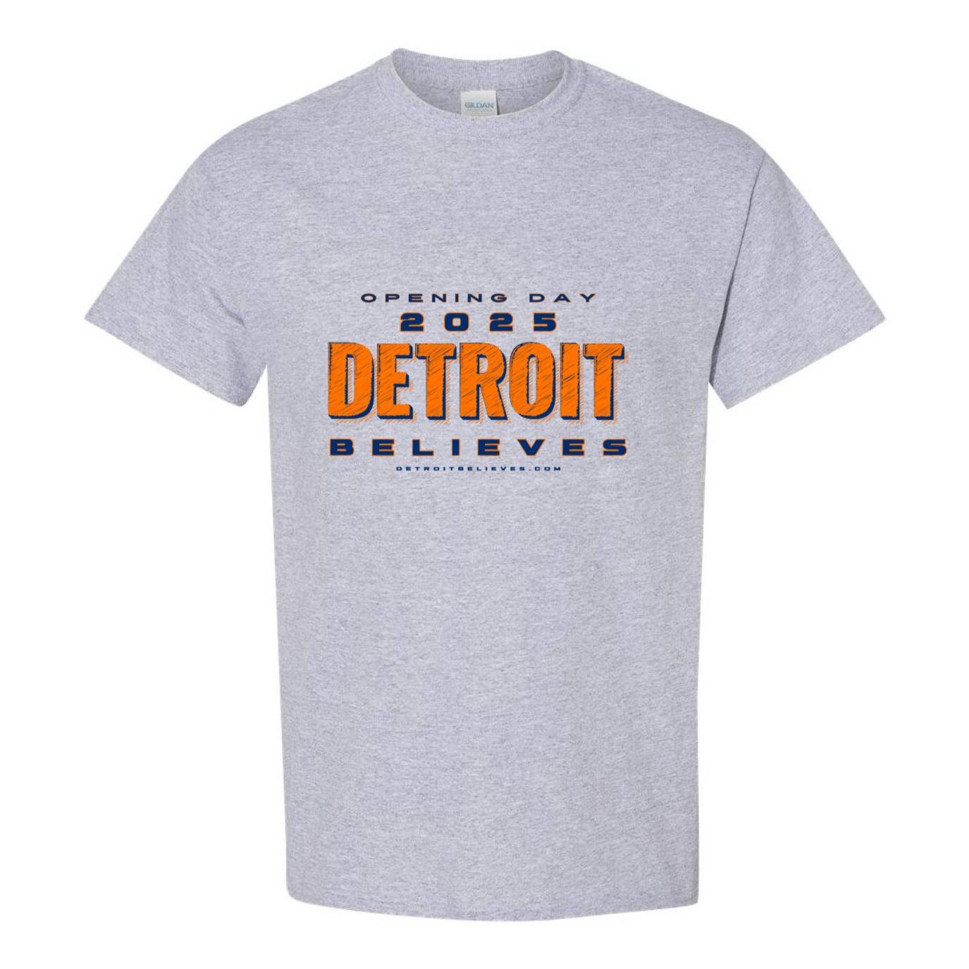 OPENING DAY Detroit Baseball Mens T-Shirt