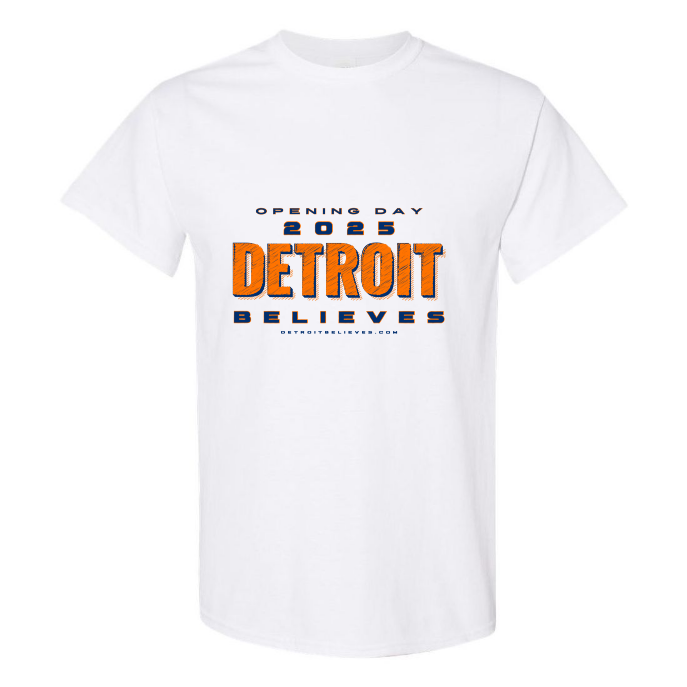 OPENING DAY Detroit Baseball Mens T-Shirt