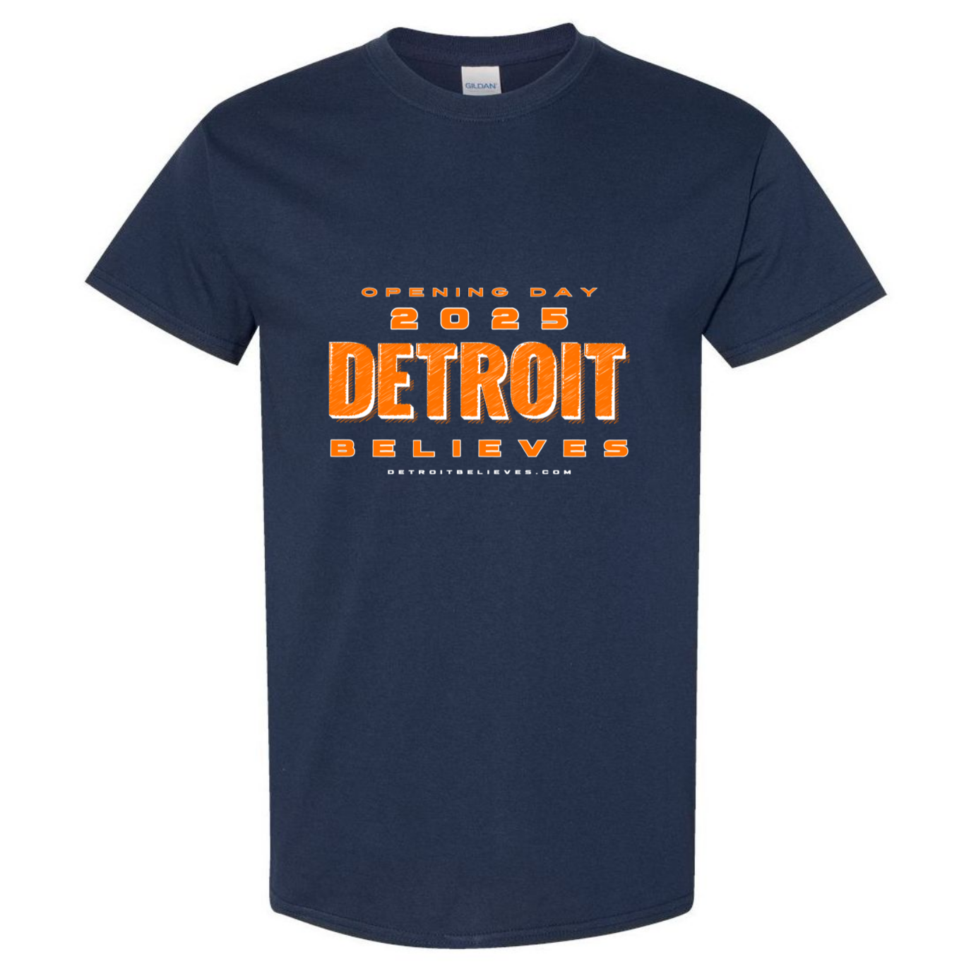 OPENING DAY Detroit Baseball Mens T-Shirt