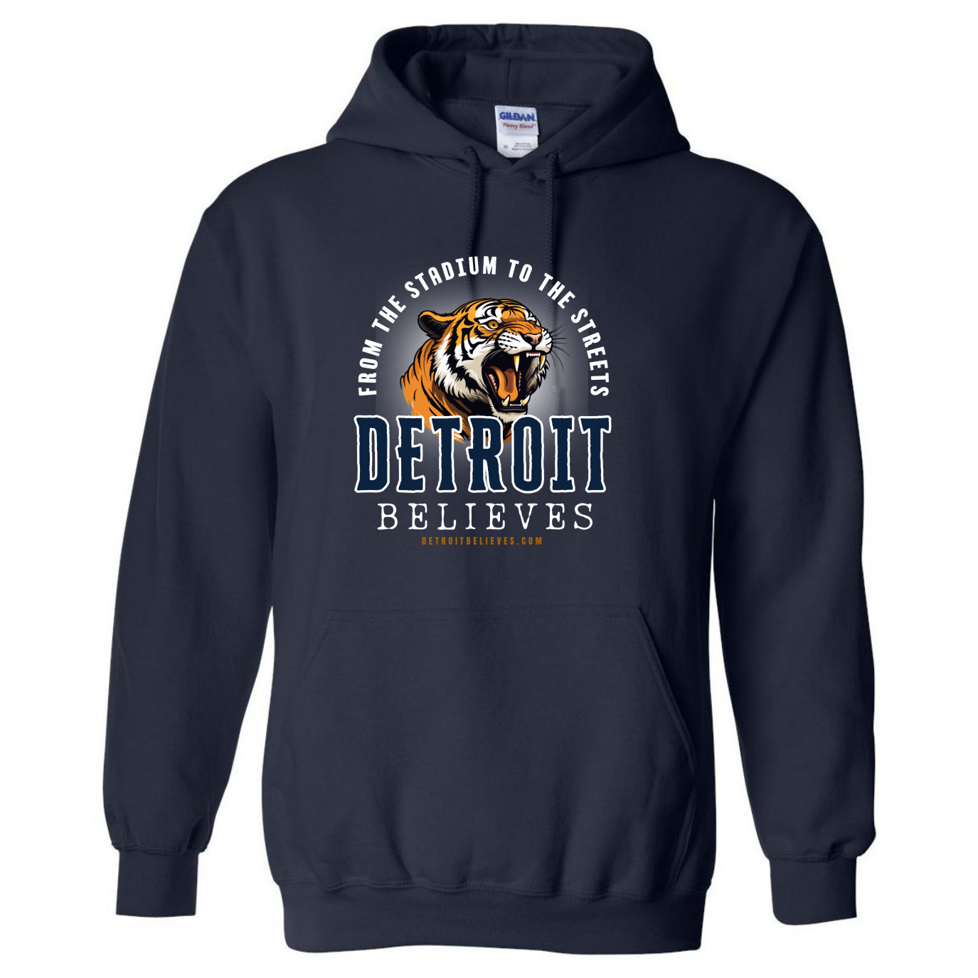 STADIUM Detroit Baseball Men's Hoodie